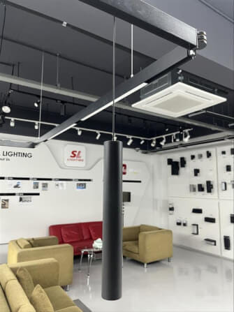 แทรคไลท์ LED แบบแม่เหล็ก SL LIGHTING MAGNETIC PENDANT 20มม. 7 วัตต์ 48 โวลต์ COOL WHITE สีดำ_2